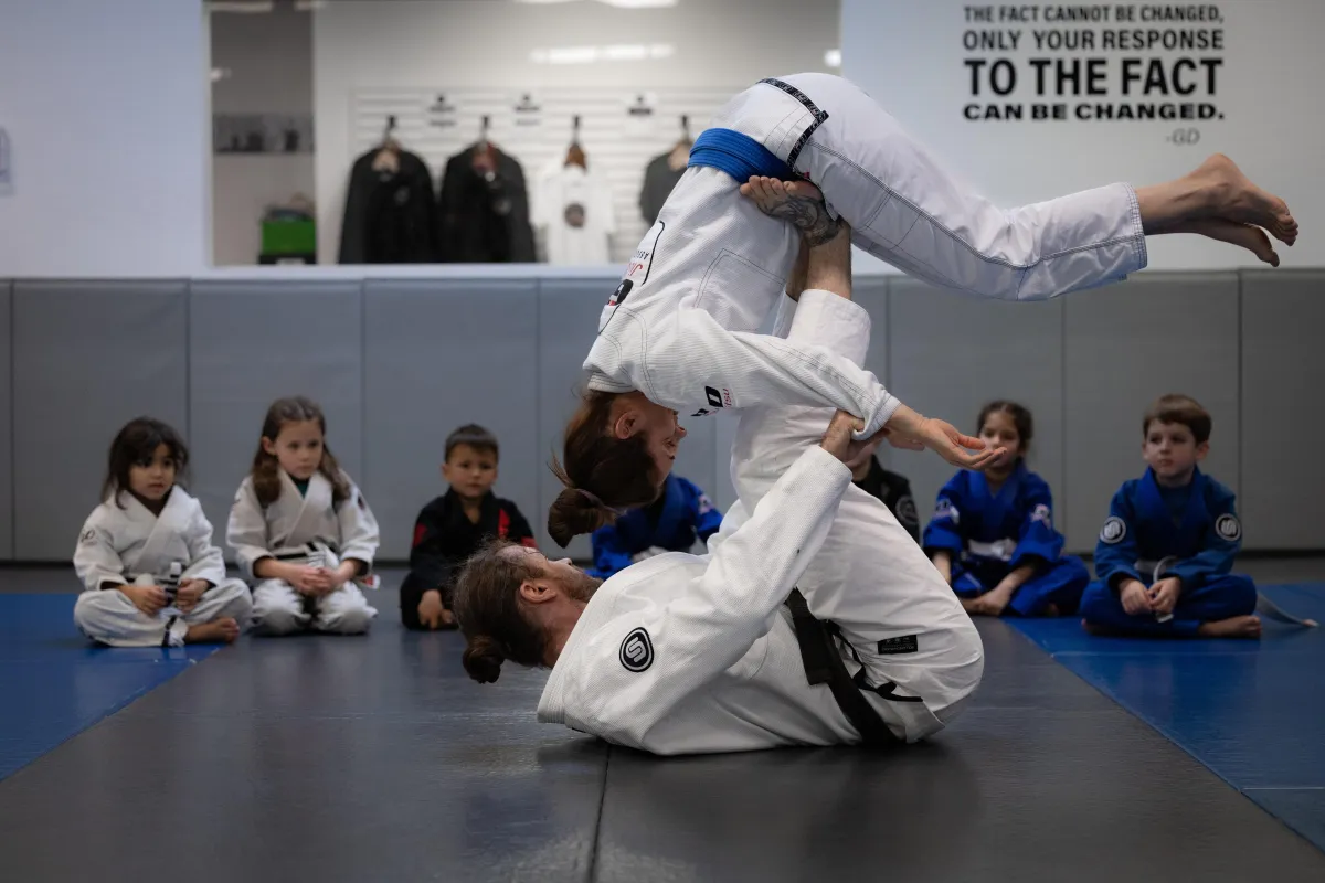 Kids Jiu-Jitsu class at GD Academy